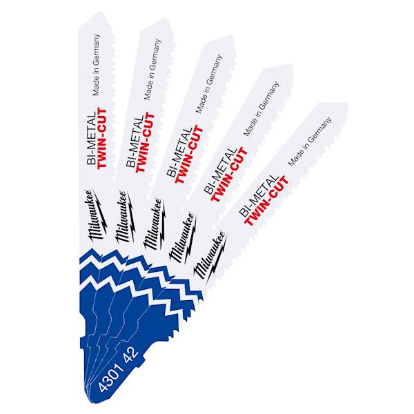 Brzeszczoty do wyrzynarki T Metal Drewno Milwaukee - 4932430142