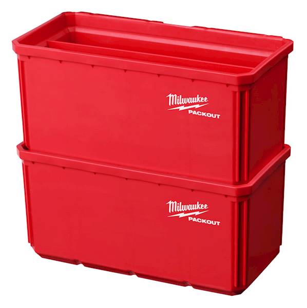 Pojemnik z przegrodami 10x20cm PACKOUT Milwaukee   4932480699