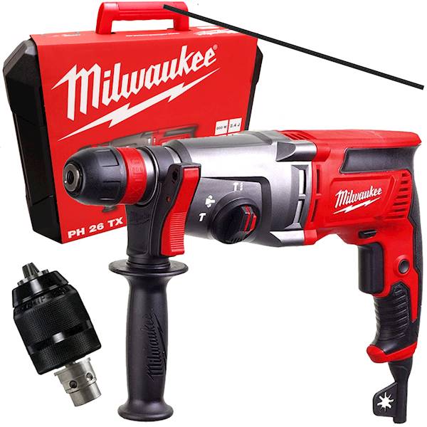 Młotowiertarka Milwaukee PH26TX 800W SDS+ 2,4J - 4933464579