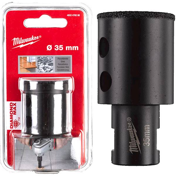 Otwornica diamentowa koronka gres 35mm M14 Milwaukee - 4932478280