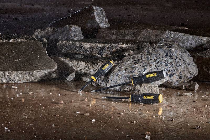 Zestaw wkrętaków PH1 PH2 Płaskie DeWalt 6sztuk   DWHT0-62056