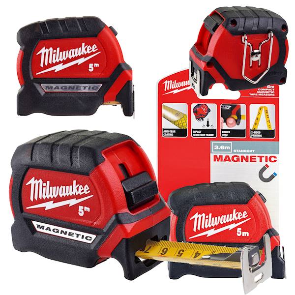 Miara zwijana magnetyczna 5M Milwaukee 4932464599