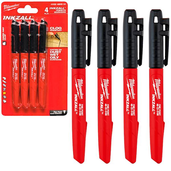 Marker budowlany olejny Milwaukee INKZALL czarny - 4932480551