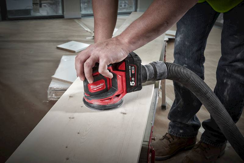 Szlifierka Mimośrodowa 125 Milwaukee M18 BOS125-0 - 4933464228