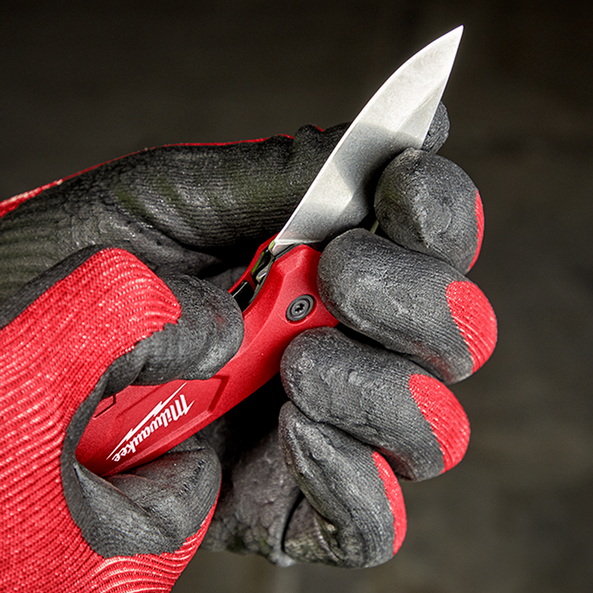 Mały nożyk nóż składany INOX Milwaukee 48221521