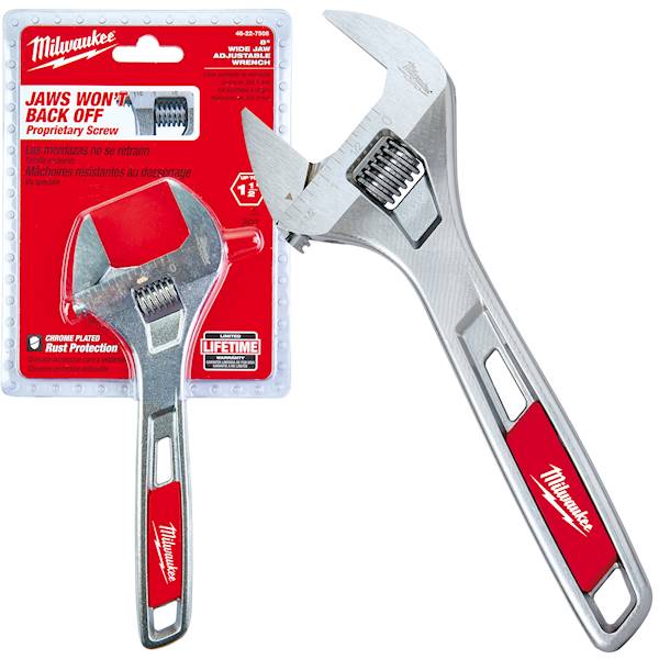 Klucz nastawny angielski szeroki 200mm Milwaukee - 48227508