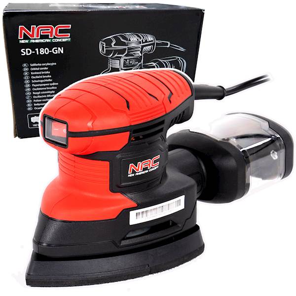 Szlifierka oscylacyjna typu delta 180 W NAC 230-240V SD-180-GN