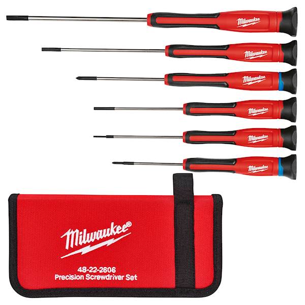 Wkrętaki precyzyjne PH SL 6szt. Milwaukee w ETUI - 4932471869