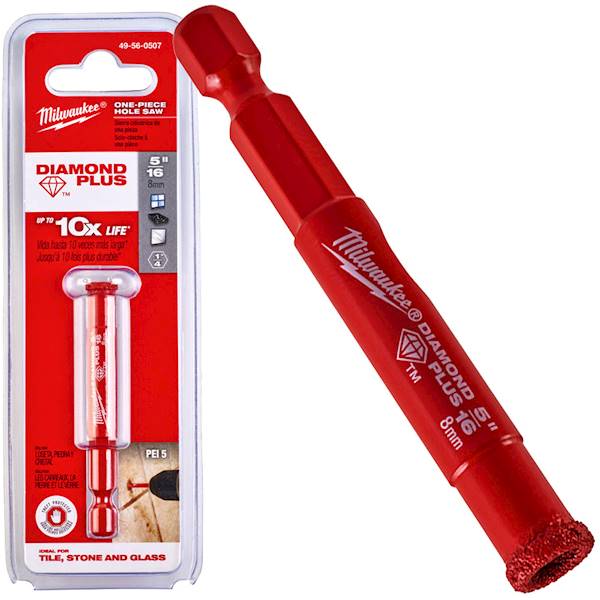 Otwornica wiertło diamentowe GRES 8mm Milwaukee - 49560507