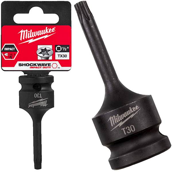 Nasadka udarowa TORX 1/2 Milwaukee T30   4932478059