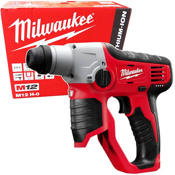 Młotowiertarka akumulatorowa 0,9J Milwaukee M12H-0 - 4933431355