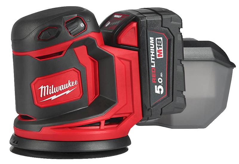 Szlifierka Mimośrodowa 125 Milwaukee M18 BOS125-0 - 4933464228