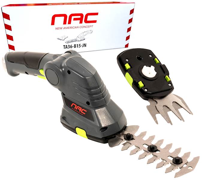 Nożyce akumulatorowe do trawy żywopłotu NAC TA36-B15-JN