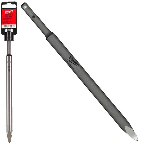 Dłuto cienkie szpicak 250mm SDS-Plus Milwaukee - 4932339625