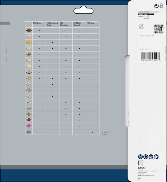 PIŁA TARCZOWA BOSCH OPTILINE 235x2,8x30 Z24 2608640725