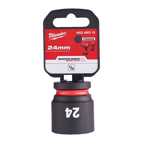Nasadka udarowa sześciokątna 1/2 Milwaukee 24mm   4932480318