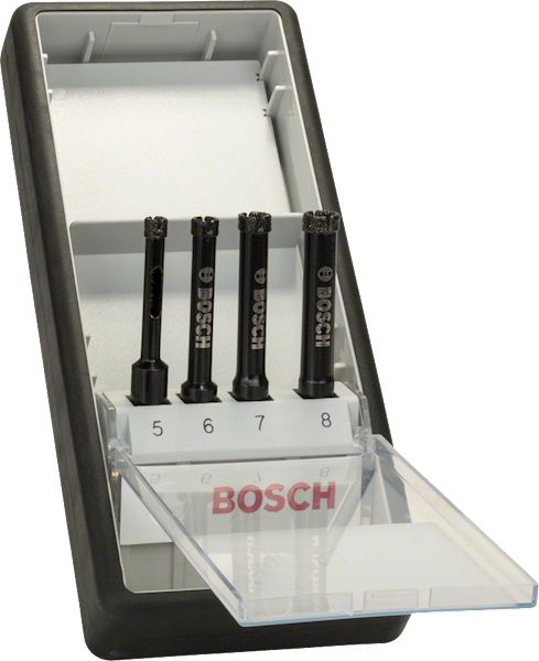 ROBUST WIERTŁA DIAMENTOWE 5 6 7 8 BOSCH 2607019881