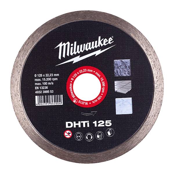 Tarcza diamentowa DHTi 125mm płytki gres Milwaukee   4932399553