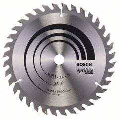 PIŁA TARCZOWA BOSCH OPTILINE 184x2,6x16 Z36  2608640818