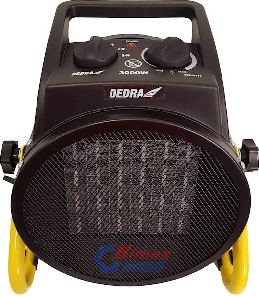 NAGRZEWNICA ELEKTRYCZNA DEDRA 3KW 230V PTC OKRĄGŁA	DED9931C2
