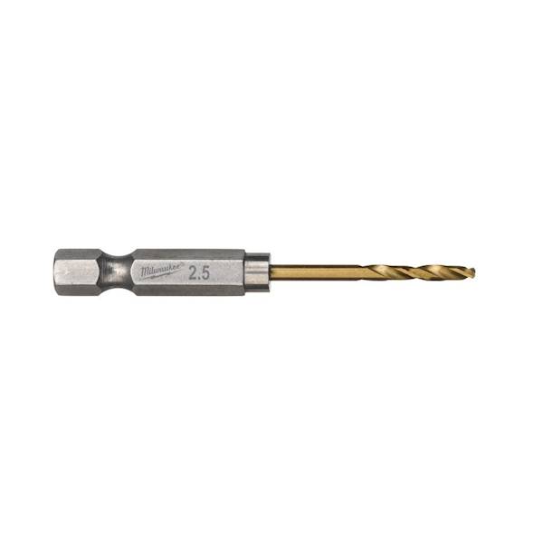 WIERTŁO DO METALU MILWAUKEE FI-2,5 HSS-G SWAVE HEX