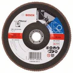 TARCZA DYSK LISTKOWY LAMELKA BOSCH BEST METAL WYG. 180 P60  2608606738