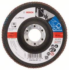 TARCZA DYSK LISTKOWY LAMELKA  BOSCH BEST METAL WYG. 115 P60 2608605451