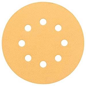 Papier ścierny krążek do szlifierki  D125 GR.80 RW 5szt.  BOSCH 2608605069
