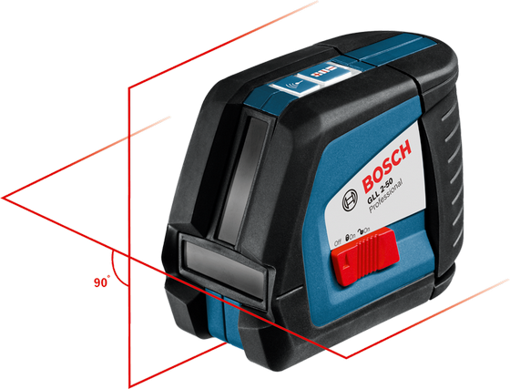 LASER KRZYŻOWY BOSCH GLL 2-50 