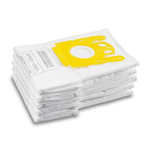 WORKI FLIZELINOWE DO ODKURZACZA 5sztuk   KARCHER  6.904-329.0