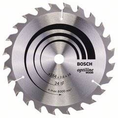 PIŁA TARCZOWA BOSCH OPTILINE 184x2,6x16 Z24  2608640817