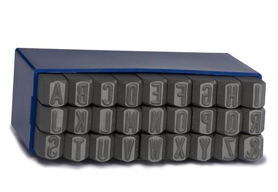 ZNACZNIKI GRAVUREM NR 101 A-Z/3 mm