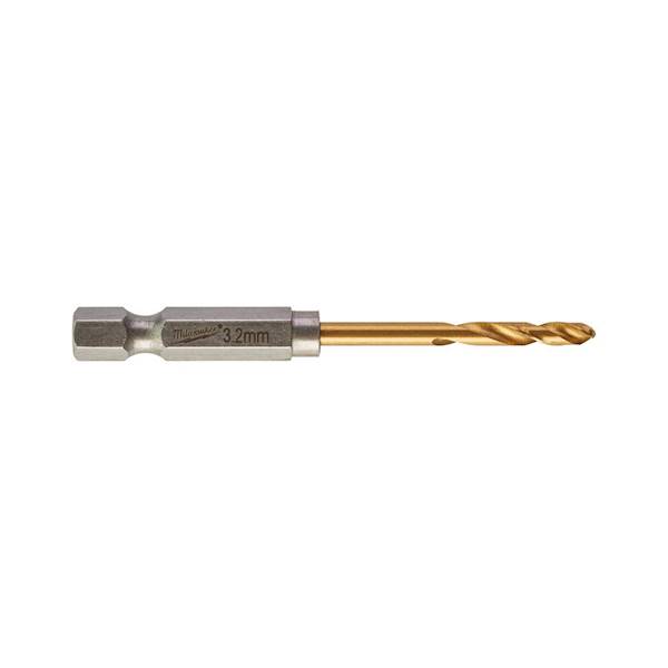 WIERTŁO DO METALU MILWAUKEE FI-3,2 HSS-G SWAVE HEX
