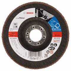 TARCZA DYSK LISTKOWY LAMELKA BOSCH BEST METAL WYG. 125 P60  2608606923