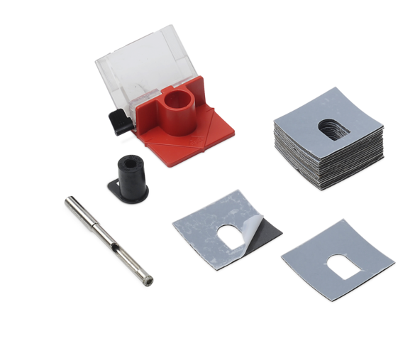 ZESTAW EASY GRES Z WIERTŁEM 6MM RUBI 04927