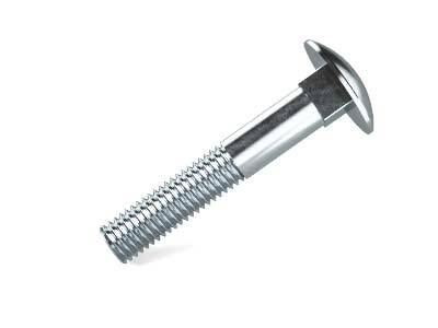 DIN 603 PN 82406 ŚRUBA ZAMKOWA M12X60 KL.8.8 OCYNK