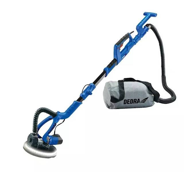 SZLIFIERKA DO GIPSU LED TURBO 750W 225mm  DEDRA DED7766