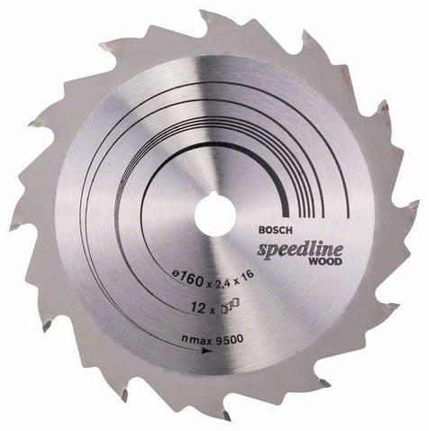 PIŁA TARCZOWA BOSCH SPEED-LINE 136x1,3x10 Z12 2608641759