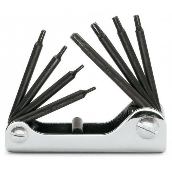 KLUCZE TRZPIENIOWE BETA TORX KPL.-8CZ.  Scyzoryk	97TX/G8