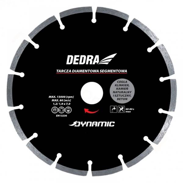 TARCZA DIAMENTOWA 125mm Dynamic DEDRA	HP2102