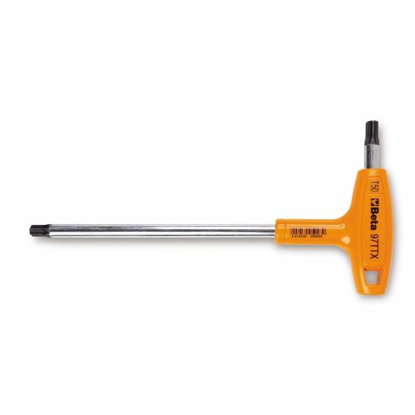 KLUCZ TRZPIENIOWY TORX T-27 KĄTOWY PROFIL     97TTX/27