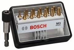 ROBUST BITY SET M2 TORX 12SZT. MAX GRIP  BOSCH  2607002579