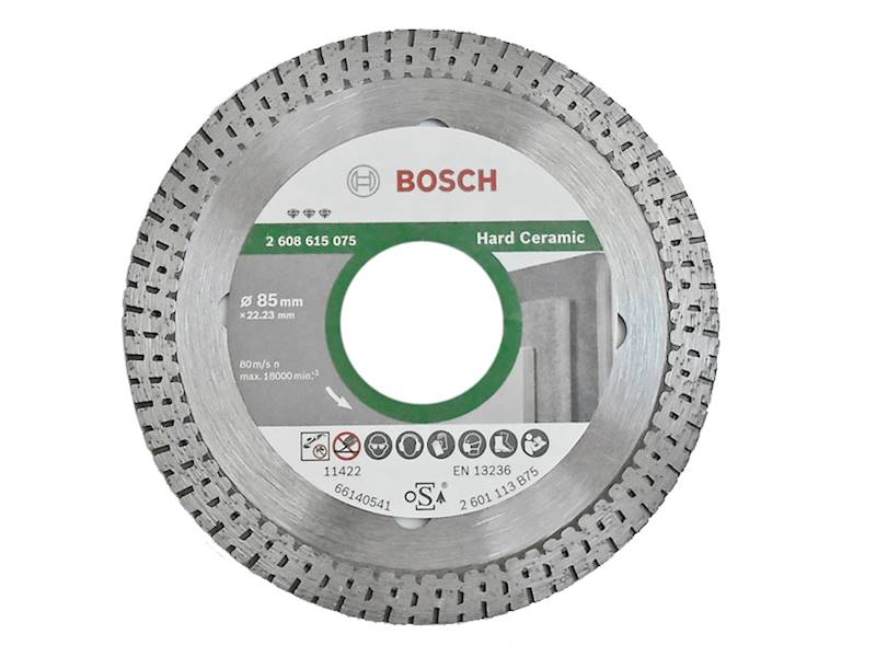 TARCZA DIAMENTOWA BOSCH CERAMIKA *** 85/22x1,4x7  2608615075