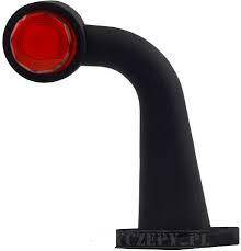 LAMPA OBRYSOWA PRZED-TYL.LED 180MM, WYGIĘTA   