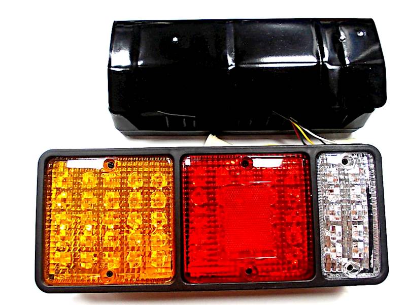 LAMPA TYLNA ZESP 4-SEG  (L) LED, 12V-24V