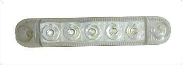 LAMPA OBRYSOWA PRZEDNIA 5LED 12V-24V   