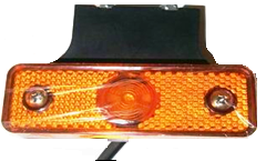 LAMPA OBRYSOWA BOCZNA POMAR. LED 12-24V    