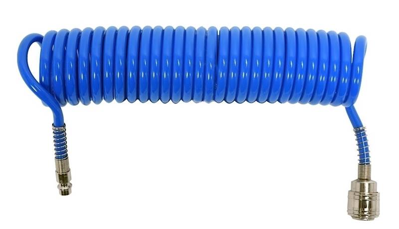 WĄŻ PNEUMATYCZNY SPIRALNY 5,5 mm x 8 mm x 5 m