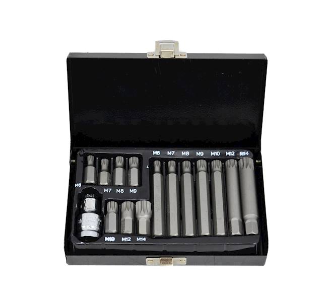 KOŃCÓWKI SPLINE 15 cz. BLACKLINE