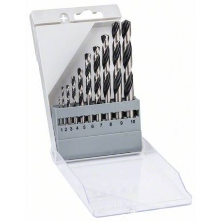 WIERTŁA DO METALU KPL. 10 szt. BOSCH